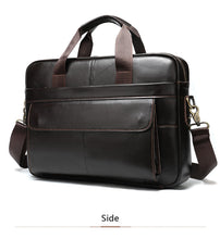 Load image into Gallery viewer, Genuine Leather Briefcase (14&#39;&#39; Laptop)
