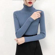 Load image into Gallery viewer, Cashmere Winter Knitted Turtleneck
