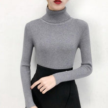 Load image into Gallery viewer, Cashmere Winter Knitted Turtleneck
