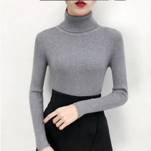 Load image into Gallery viewer, Cashmere Winter Knitted Turtleneck
