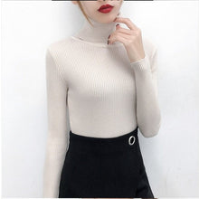 Load image into Gallery viewer, Cashmere Winter Knitted Turtleneck
