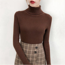 Load image into Gallery viewer, Cashmere Winter Knitted Turtleneck
