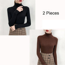 Load image into Gallery viewer, Cashmere Winter Knitted Turtleneck
