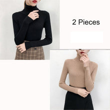 Load image into Gallery viewer, Cashmere Winter Knitted Turtleneck
