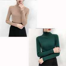 Load image into Gallery viewer, Cashmere Winter Knitted Turtleneck
