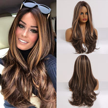 Load image into Gallery viewer, Long Wavy Synthetic Heat Resistant Wigs
