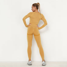 Load image into Gallery viewer, Seamless Sport Set High Waist Belly Control Legging
