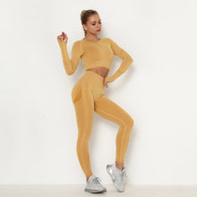 Load image into Gallery viewer, Seamless Sport Set High Waist Belly Control Legging
