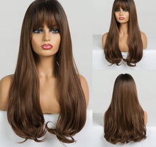 Load image into Gallery viewer, Long Wavy Synthetic Heat Resistant Wigs
