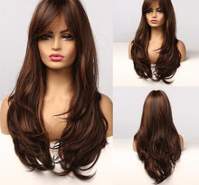 Load image into Gallery viewer, Long Wavy Synthetic Heat Resistant Wigs
