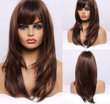 Load image into Gallery viewer, Long Wavy Synthetic Heat Resistant Wigs
