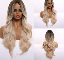 Load image into Gallery viewer, Long Wavy Synthetic Heat Resistant Wigs
