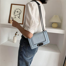 Load image into Gallery viewer, Luxury Small Alligator Crossbody Bag
