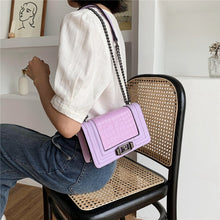 Load image into Gallery viewer, Luxury Small Alligator Crossbody Bag
