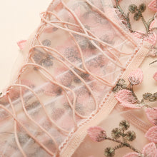 Load image into Gallery viewer, Embroidered Floral Lace Bodysuit
