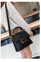 Load image into Gallery viewer, Leather PU Buckle Handbag Crossbody Bag
