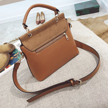 Load image into Gallery viewer, Leather PU Buckle Handbag Crossbody Bag
