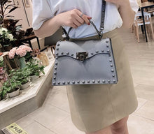 Load image into Gallery viewer, Luxury Hard Rivet PVC Handbag
