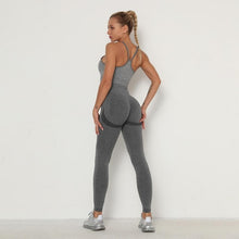 Load image into Gallery viewer, Seamless Sport Set High Waist Belly Control Legging
