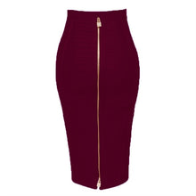 Load image into Gallery viewer, High Quality Bodycon Bandage Pencil Skirt
