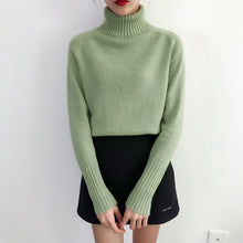 Load image into Gallery viewer, Cashmere Knitted Turtleneck
