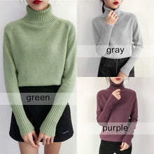 Load image into Gallery viewer, Cashmere Knitted Turtleneck
