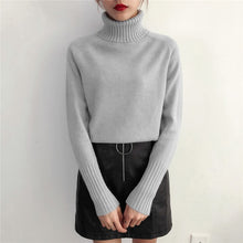 Load image into Gallery viewer, Cashmere Knitted Turtleneck
